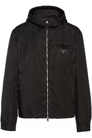 Prada Men Sports Jackets - Re-Nylon blouson jacket - Black