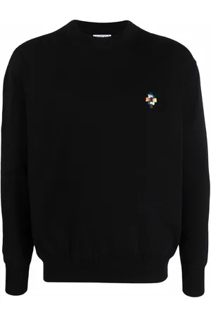 MARCELO BURLON Logo-embroidered jumper
