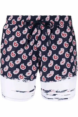 Etro Paisley-print swim shorts