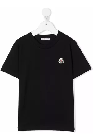 Moncler Logo-patch short-sleeve T-shirt - Black
