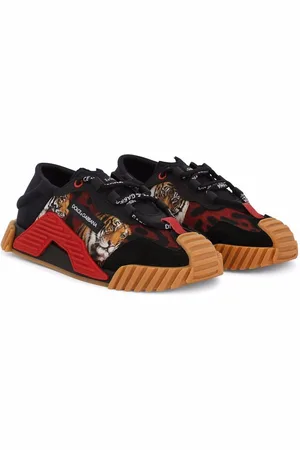 Dolce & Gabbana NS1 tiger-print sneakers
