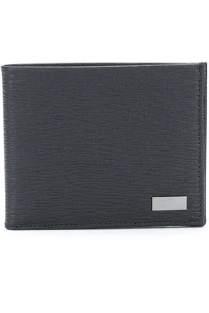 Salvatore Ferragamo Lingotto Logo-Plaque Bi-Fold Wallet