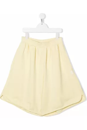 Maison Margiela Shorts - TEEN high-waisted cotton shorts - Yellow