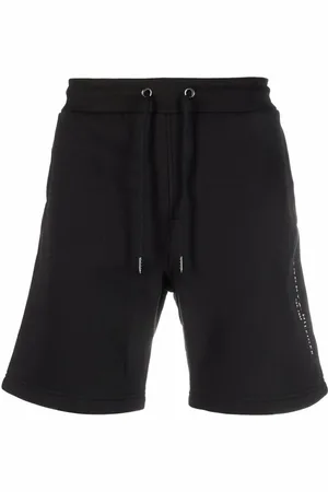 Tommy Hilfiger Drawstring-waist cotton-blend track shorts
