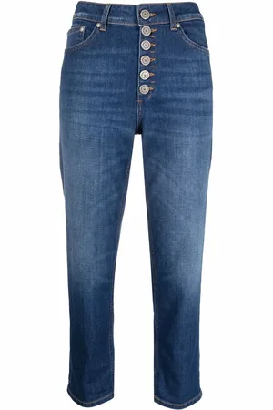 Dondup Cropped button-down jeans