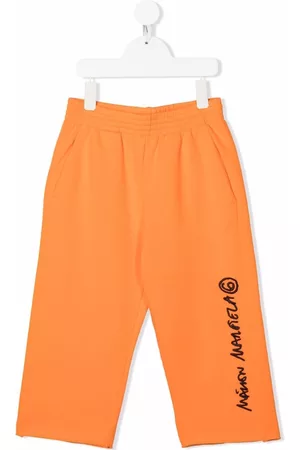 Maison Margiela Tracksuits - Logo-print joggers - Orange