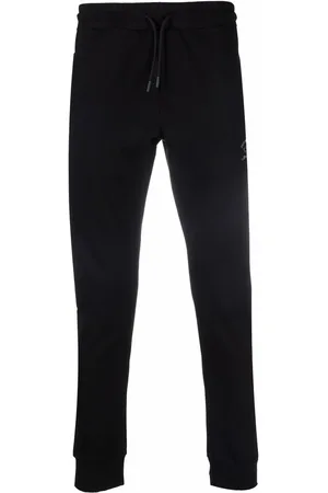 Paul & Shark Logo-print skinny track pants