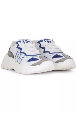 Dolce & Gabbana Boys Low Top Sneakers - Daymaster DG low-top sneakers - White