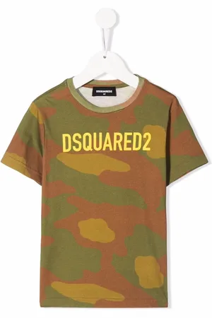 Dsquared2 Camouflage logo-print T-shirt
