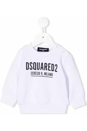 Dsquared2 Sweatshirts - Logo-print sweatshirt - White