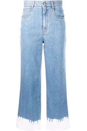 Stella McCartney High-rise cropped jeans