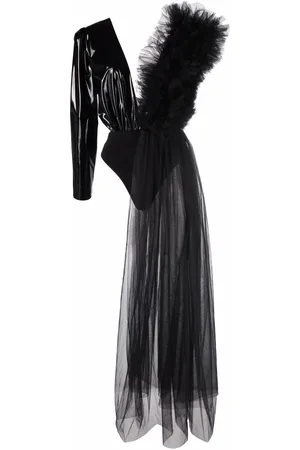 Alchemy X Lia Aram ruffle-detail bodysuit