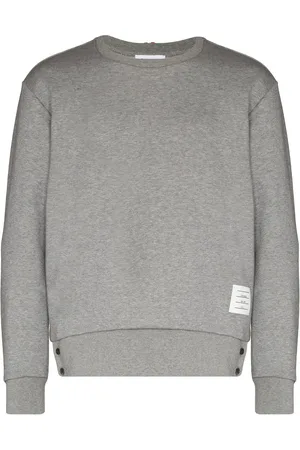 Thom Browne RWB stripe cotton sweatshirt