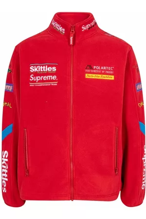 Supreme X Skittles x Polartec jacket - Red