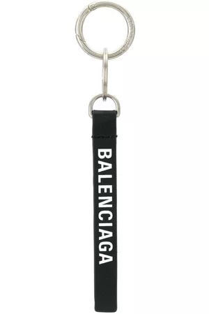 Balenciaga Keychains - Logo keyring - Black