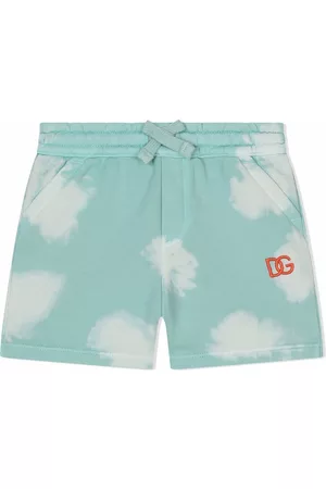 Dolce & Gabbana Boys Neckties - Tie-dye shorts - Blue