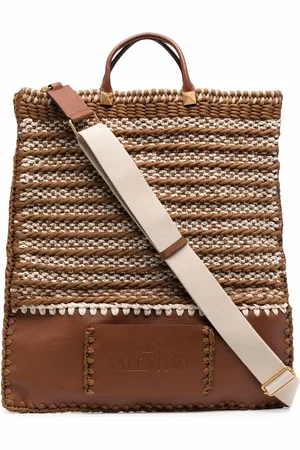 VALENTINO GARAVANI Identity woven tote bag