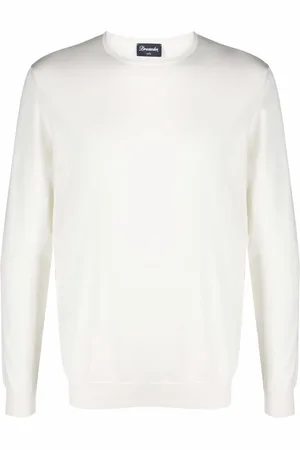 DRUMOHR Crew-neck cotton jumper