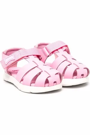Camper Cut-out touch-strap sandals