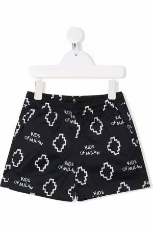 MARCELO BURLON Cross logo swimming shorts