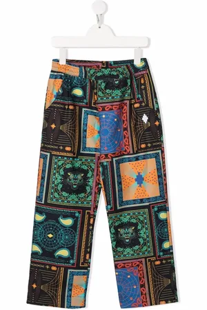 MARCELO BURLON Bandana carrot trousers