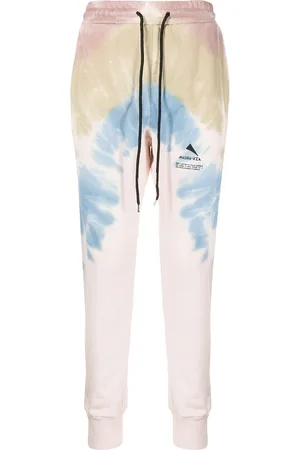 MAUNA KEA Tie-dye print track pants
