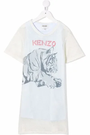 Kenzo Tiger-print T-shirt dress