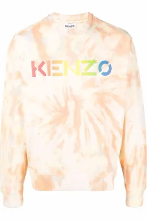 Kenzo Logo-print tie-dye sweatshirt