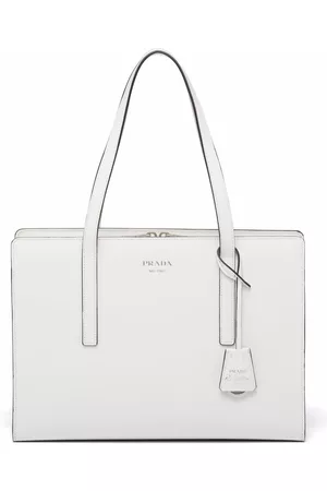 Prada Women Wallets - Large Re-Edition 1995 leather handbag - White