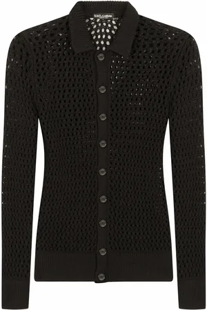 Dolce & Gabbana Open knit wool cardigan