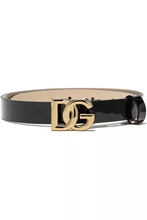 Dolce & Gabbana Belts - DG buckle belt - Black
