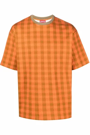 Camper Check-print T-shirt