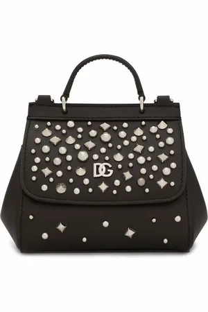 Dolce & Gabbana Mini Sicily studded top-handle bag