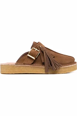 Clarks Slip-on suede mules
