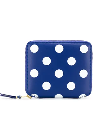 Comme des Garçons Polka-dot leather wallet
