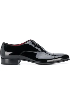 Scarosso Rodrigo patent-leather Oxford shoes