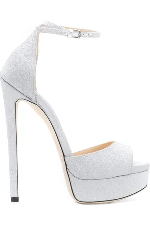 Jimmy Choo Max 150mm glitter sandals