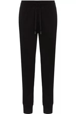 Dolce & Gabbana Men Sweatpants - Drawstring cotton sweatpants - Black