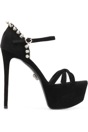 Philipp Plein Stud-embellished platform sandals