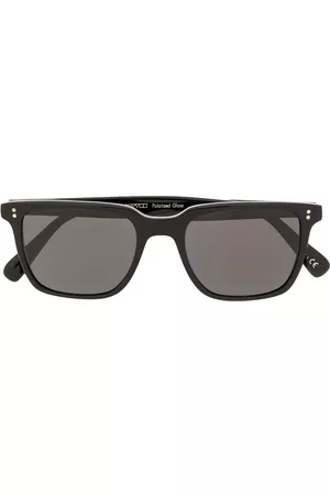 Oliver Peoples Men Square Sunglasses - Lachman Sun square-frame sunglasses - Black