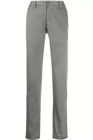 Incotex Men Chinos - Slim-fit trousers - Grey