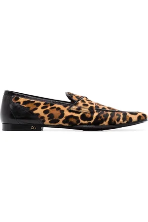 Dolce & Gabbana Erice leopard print loafers