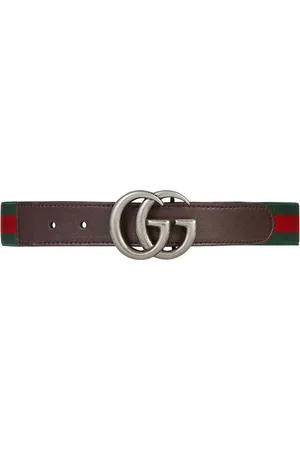 Gucci Belts - Elasticated GG Web belt - Green