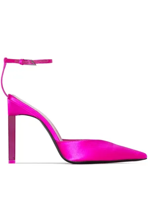 The Attico Perine satin pumps