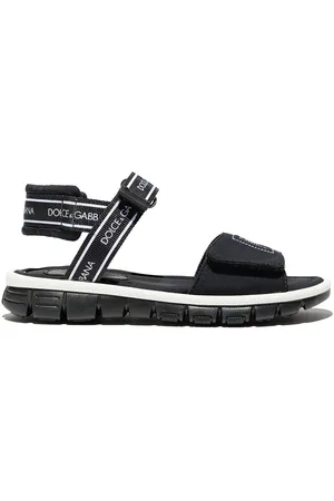 Dolce & Gabbana Logo-print touch-strap sandals