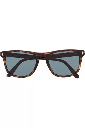 Tom Ford Tortoiseshell-effect square sunglasses - Brown