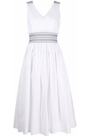 P.A.R.O.S.H. Sleeveless flared dress