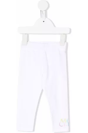 Moncler Leggings - Logo-print leggings - White