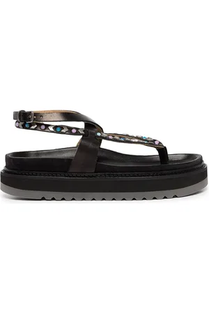 Isabel Marant Stud-embellished thong-strap sandals