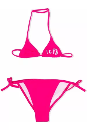Dsquared2 Girls Bikinis - Logo-print bikini - Pink